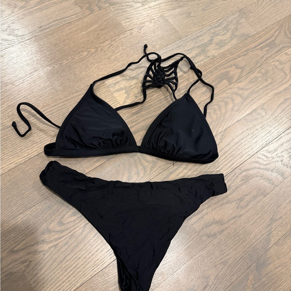 Black Women's Bikini Set